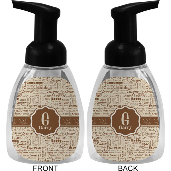 Coffee Lover Foam Soap Bottle (Front & Back)