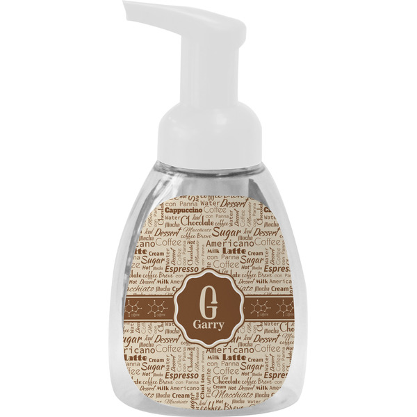 Custom Coffee Lover Foam Soap Bottle (Personalized)