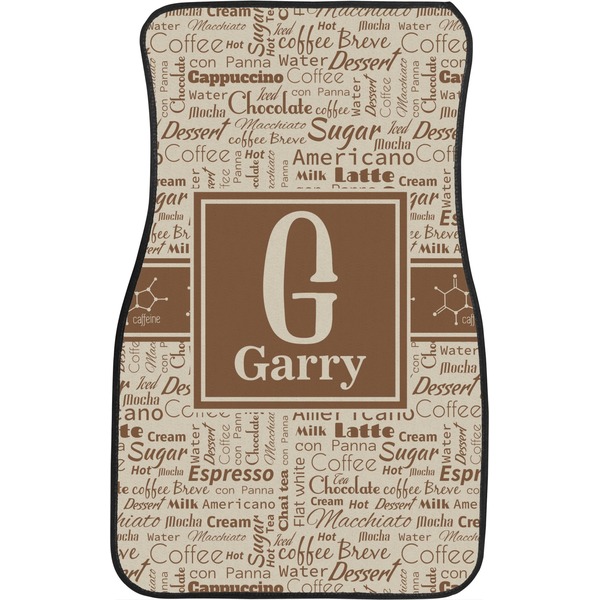 Coffee Lover Front Seat Car Mat