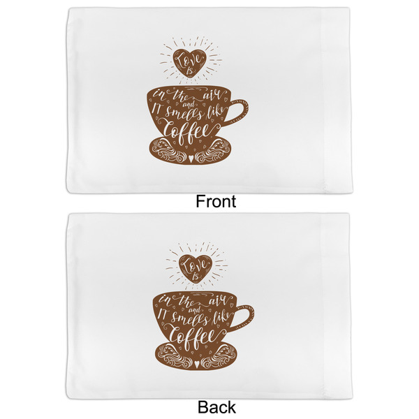 Coffee Lover Full Pillow Case - APPROVAL (partial print)