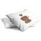 Coffee Lover Full Pillow Case - TWO (partial print)