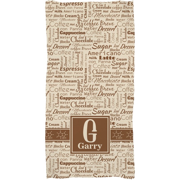 Coffee Lover Full Sized Bath Towel - Apvl