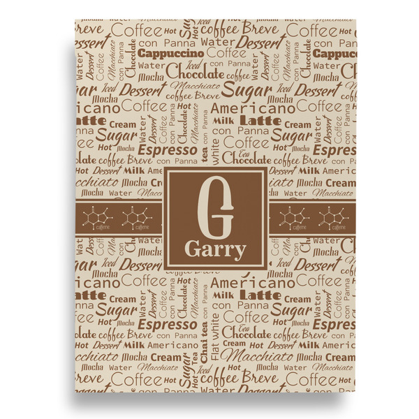 Coffee Lover Garden Flags - Large - Double Sided - FRONT