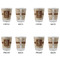 Coffee Lover Glass Shot Glass - Standard - Set of 4 - APPROVAL