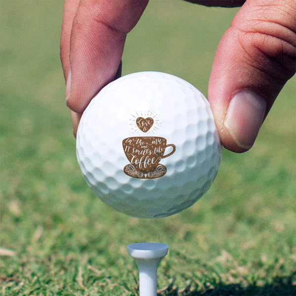 Coffee Lover Golf Ball - Non-Branded - Hand