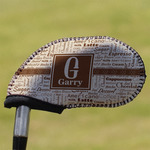 Coffee Lover Golf Club Iron Cover - Single (Personalized)