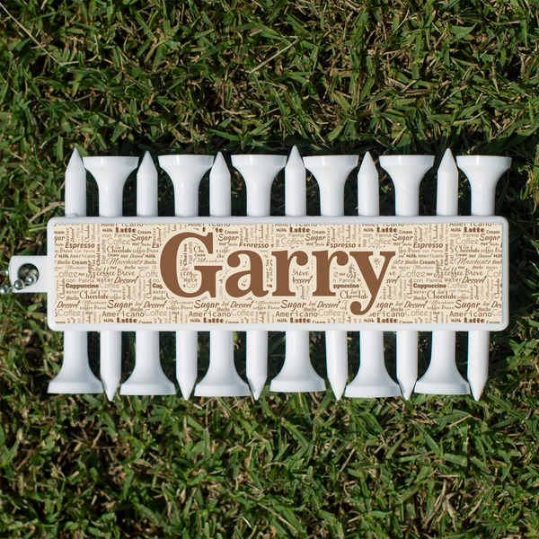 Custom Coffee Lover Golf Tees & Ball Markers Set (Personalized)