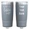 Coffee Lover Gray Polar Camel Tumbler - 20oz - Double Sided - Approval