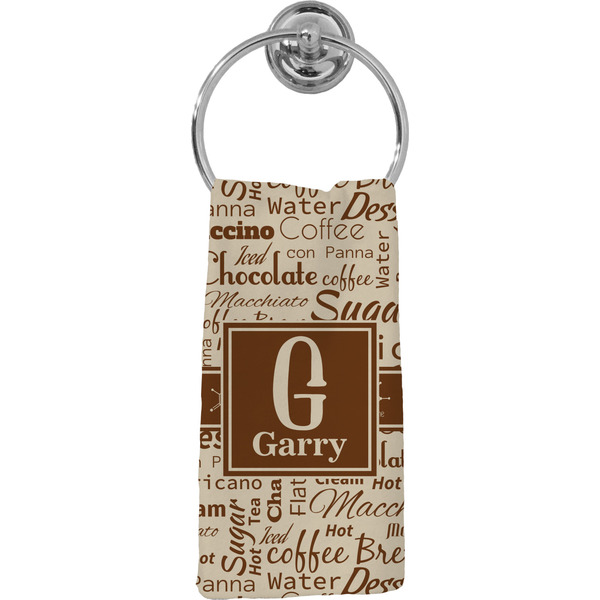 Custom Coffee Lover Hand Towel - Full Print (Personalized)