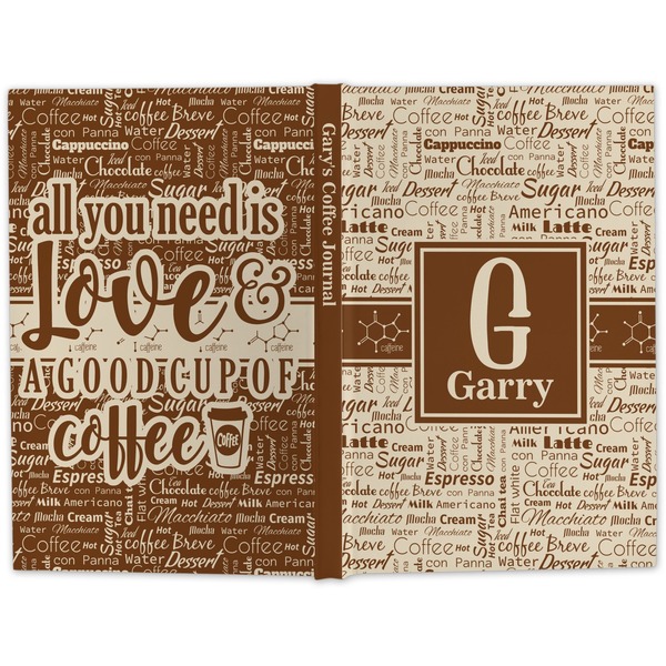 Coffee Lover Hard Cover Journal - Apvl