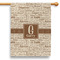 Coffee Lover 28" House Flag (Personalized)
