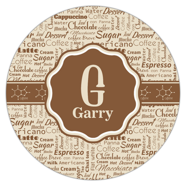 Coffee Lover Icing Circle - Large - Single