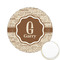 Coffee Lover Printed Cookie Topper - 2.15" (Personalized)