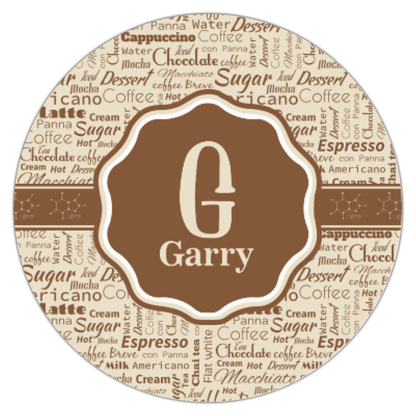 Coffee Lover Icing Circle - XSmall - Single