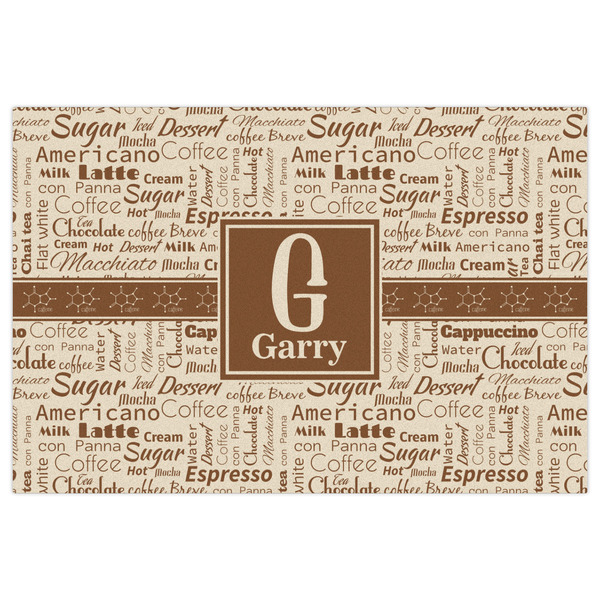 Coffee Lover Indoor / Outdoor Rug - 2'x3' - Front Flat