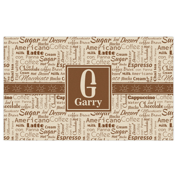 Coffee Lover Indoor / Outdoor Rug - 3'x5' - Front Flat