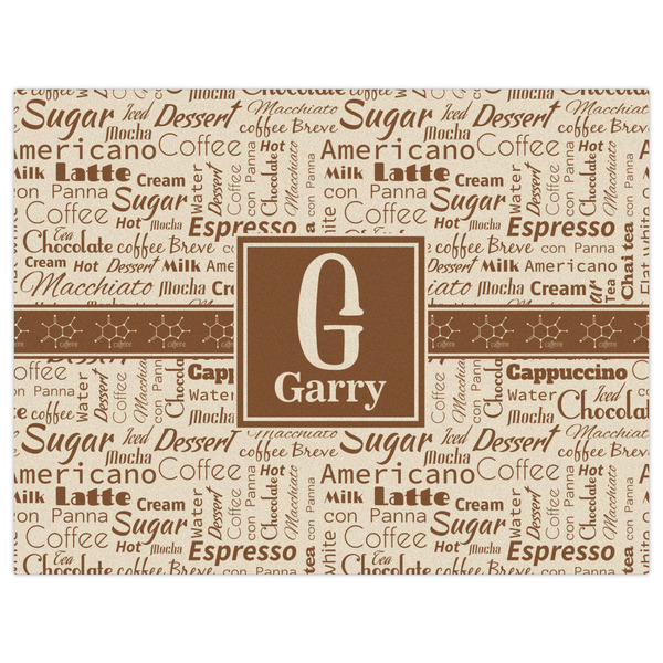 Coffee Lover Indoor / Outdoor Rug - 6'x8' - Front Flat