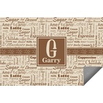 Coffee Lover Indoor / Outdoor Rug - 8'x10' (Personalized)