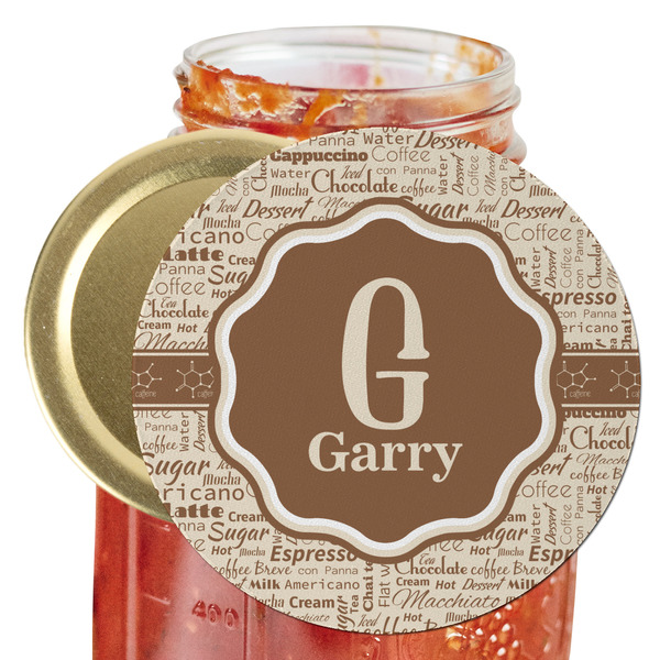 Custom Coffee Lover Jar Opener (Personalized)