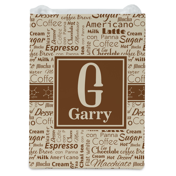 Coffee Lover Jewelry Gift Bag - Gloss - Front