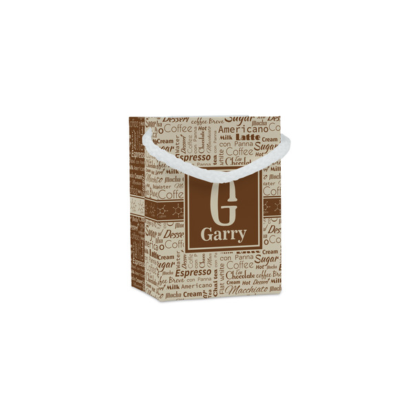 Custom Coffee Lover Jewelry Gift Bags (Personalized)