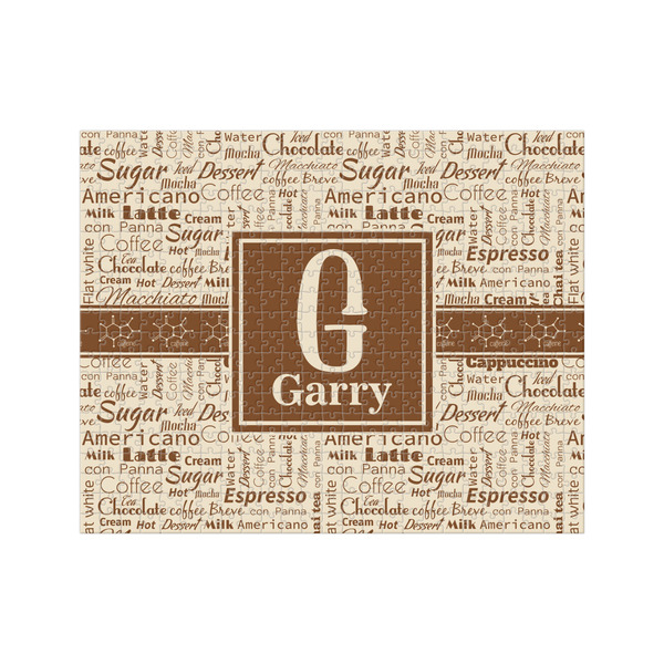Custom Coffee Lover 500 pc Jigsaw Puzzle (Personalized)