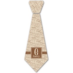 Coffee Lover Iron On Tie (Personalized)