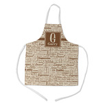 Coffee Lover Kid's Apron - Medium (Personalized)