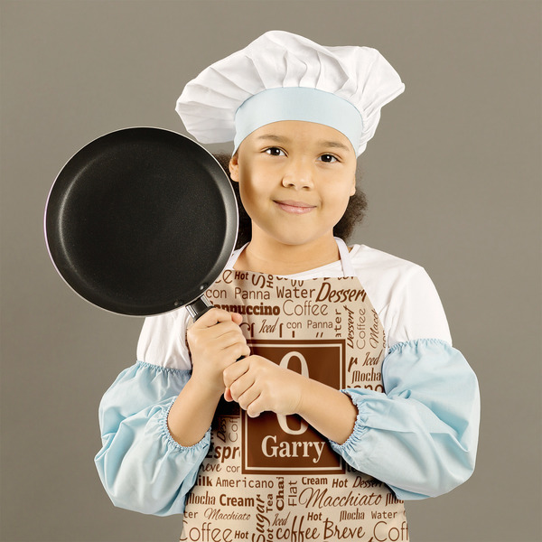 Coffee Lover Kid's Aprons - Medium - Lifestyle