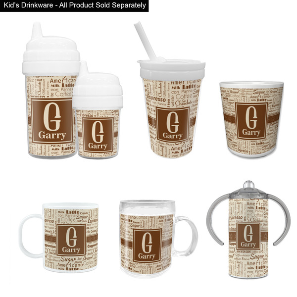 Coffee Lover Kid's Drinkware - Customized & Personalized