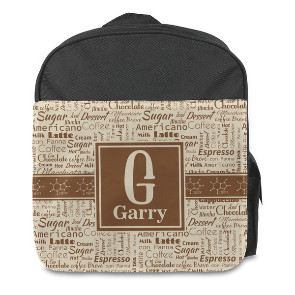 Coffee Lover Kids Backpack - Front