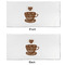 Coffee Lover King Pillow Case - APPROVAL (partial print)