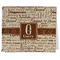 Coffee Lover Kitchen Towel - Poly Cotton w/ Name and Initial