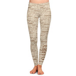 Coffee Lover Ladies Leggings - Extra Small (Personalized)