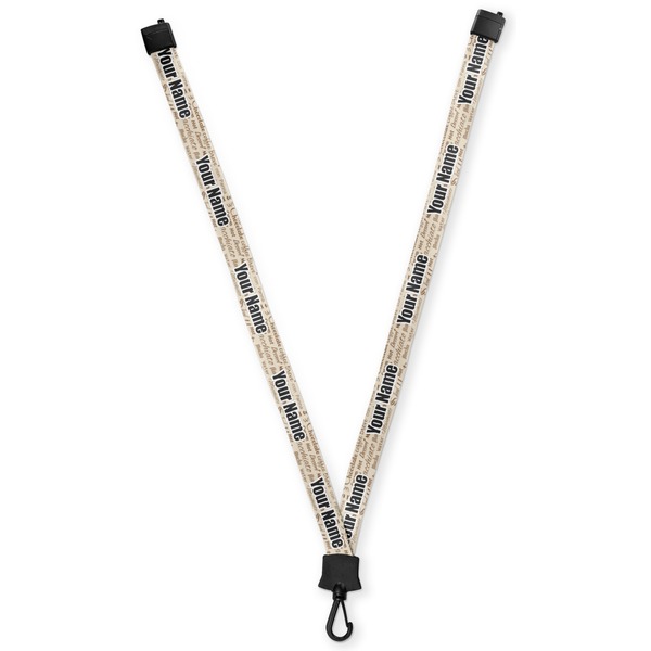 Custom Coffee Lover Lanyard (Personalized)