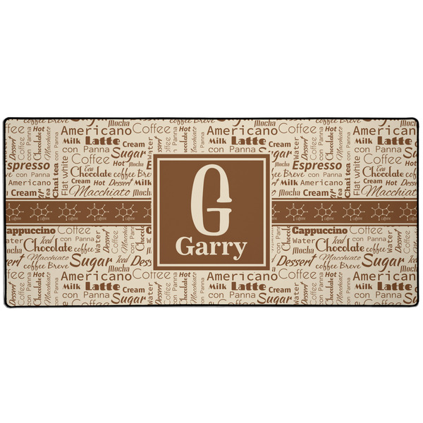 Custom Coffee Lover Gaming Mouse Pad (Personalized)