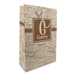 Coffee Lover Large Gift Bag (Personalized)