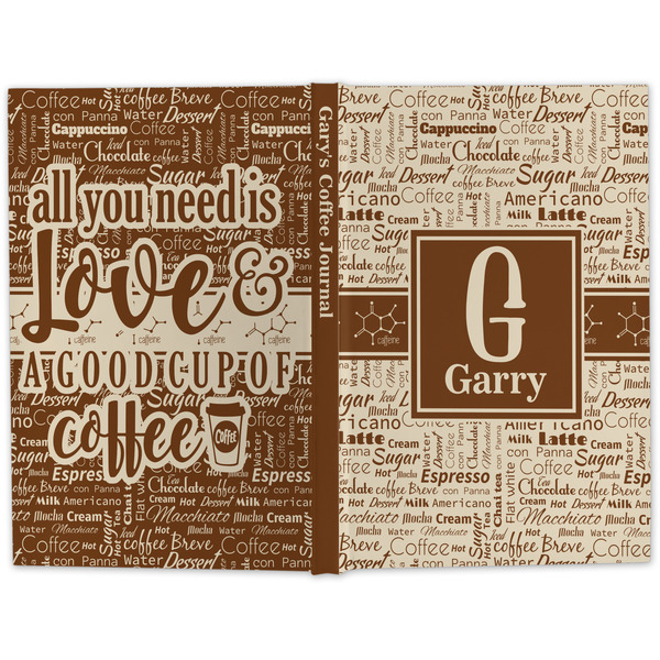 Coffee Lover Large Hard Cover Journal - Apvl