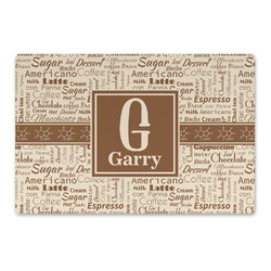 Coffee Lover Large Rectangle Car Magnet (Personalized)