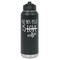 Coffee Lover Laser Engraved Water Bottles - Front View