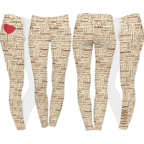 Coffee Lover Leggings Turn Around - Apvl