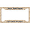 Coffee Lover License Plate Frame - Style A