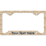 Coffee Lover License Plate Frame - Style C (Personalized)