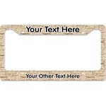 Coffee Lover License Plate Frame - Style B (Personalized)