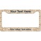 Coffee Lover License Plate Frame Wide