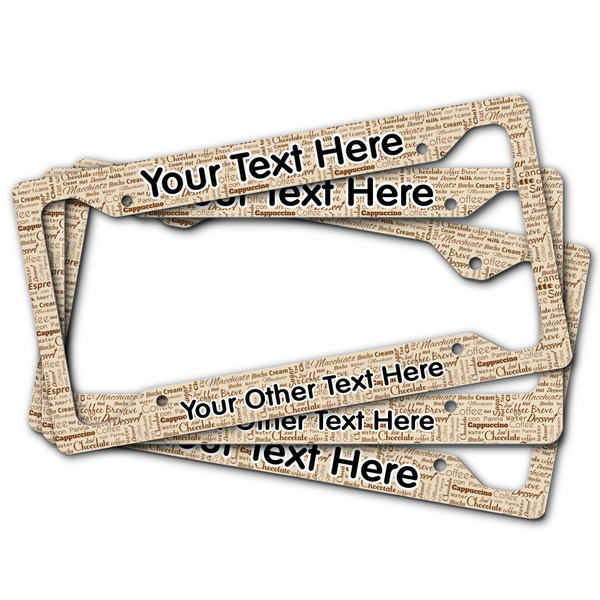 Coffee Lover License Plate Frames - (PARENT MAIN)