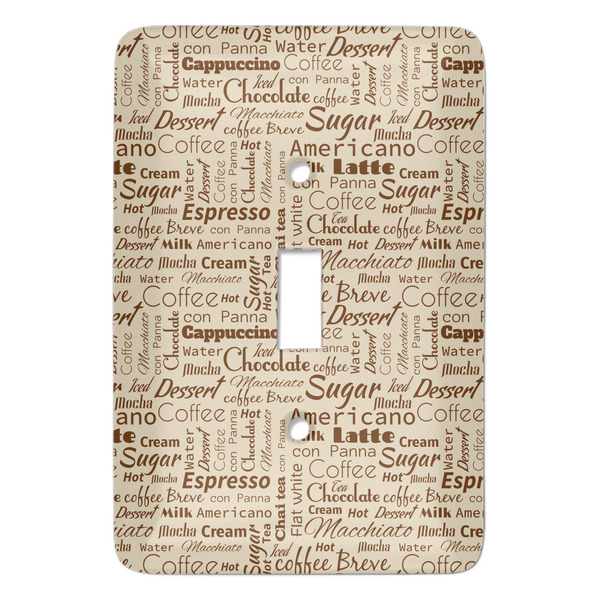 Custom Coffee Lover Light Switch Cover (Single Toggle)