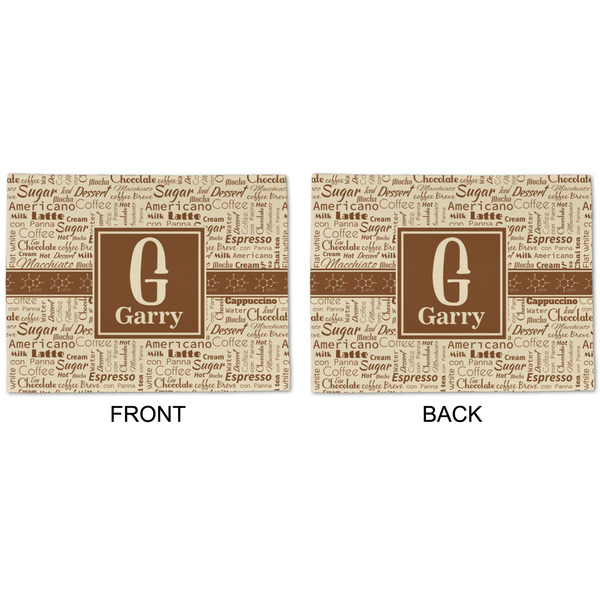 Coffee Lover Linen Placemat - APPROVAL (double sided)