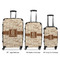 Coffee Lover Luggage Bags all sizes - With Handle