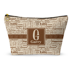 Coffee Lover Makeup Bag - Large - 12.5"x7" (Personalized)
